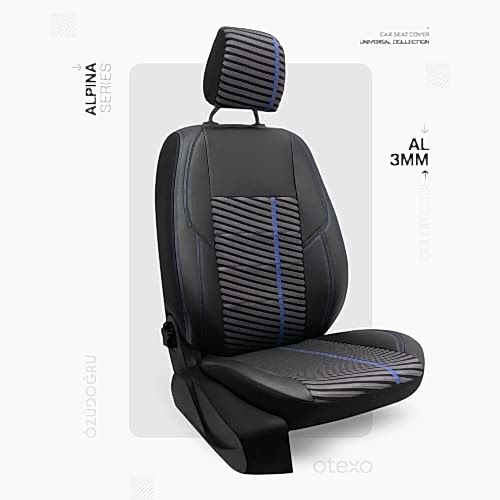 Oto Kılıf ( Alpina ) - Al-3MM-Mavi