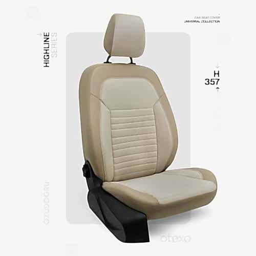 Oto Kılıf ( Highline ) - H-357-BabyFace Krem/Krem