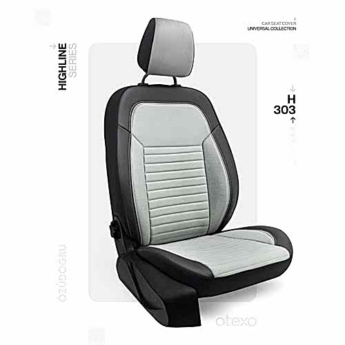 Oto Kılıf ( Highline Plus ) - HP-303-Gri/Siyah