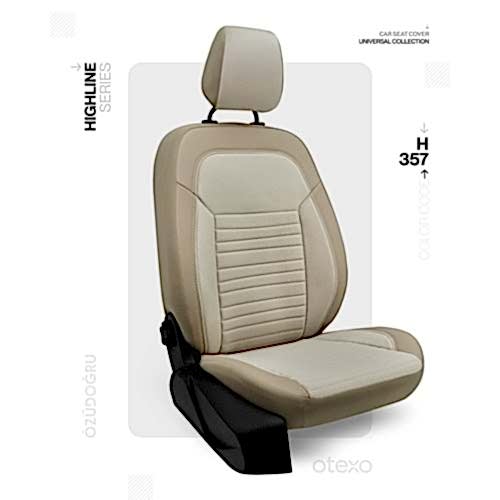 Oto Kılıf ( Highline Plus ) - HP-357-Krem/Krem
