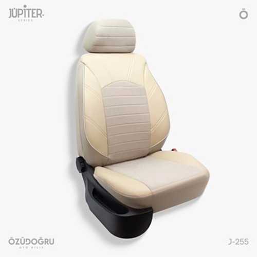 Oto Kılıf ( Jüpiter ) ( Standart ) - J-255-Krem/Krem