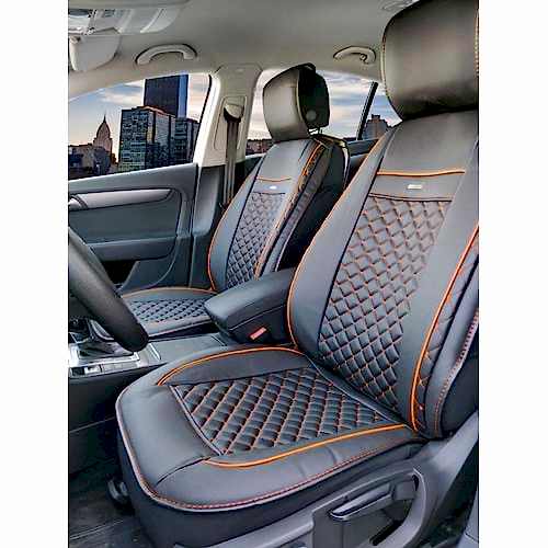 Takmatik (Ticari 2+1) - 185-991 Deri-Siyah/Bakır İp