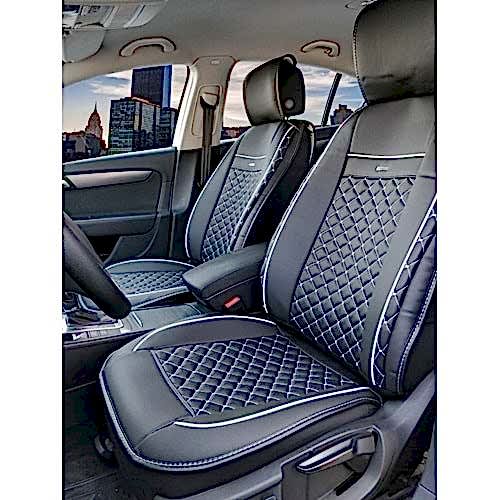 Takmatik (T 5 Ön 1+1 / 2+1) - 185-991 Deri-Siyah/Beyaz İp