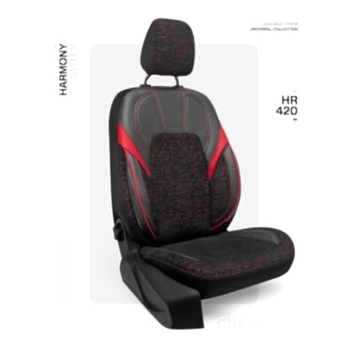 Oto Kılıf ( Orjinal ) ( Harmony ) - HR-420-Siyah/Kırmızı