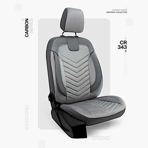 Oto Kılıf ( Carbon / Ticari 2+1 ) - CR-343-Gri/Füme