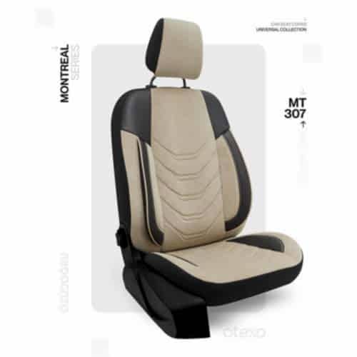 Oto Kılıf ( BabyFace) ( Montreal ) - MT-307-Siyah/Krem