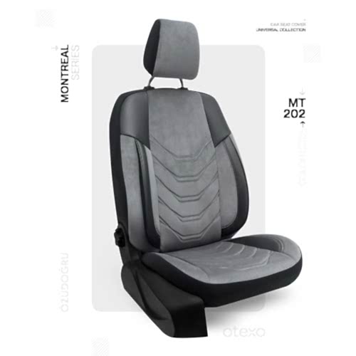 Oto Kılıf ( BabyFace) ( Montreal ) Ticari 2+1 - MT-202-Siyah/Füme
