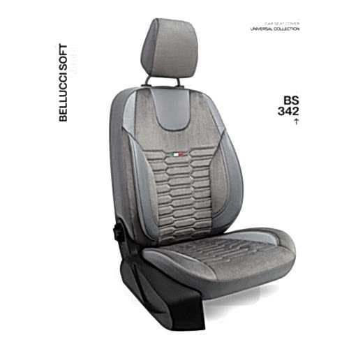 Oto Kılıf ( Bellucci Soft/BabyFace ) Transit 2+1 Ym. - BS-342-Füme/Füme